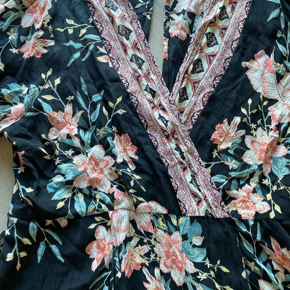 Billabong Floral Patterned Top summer vacation dress - Picture 5 of 10